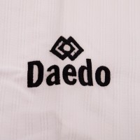 Кімоно для тхеквондо (добок) DADO CO-5567 -110-160см білий-чорний