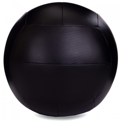 М'яч набивний для крофіту волбол WALL BALL Zelart FI-5168-8 8кг чорний-зелений