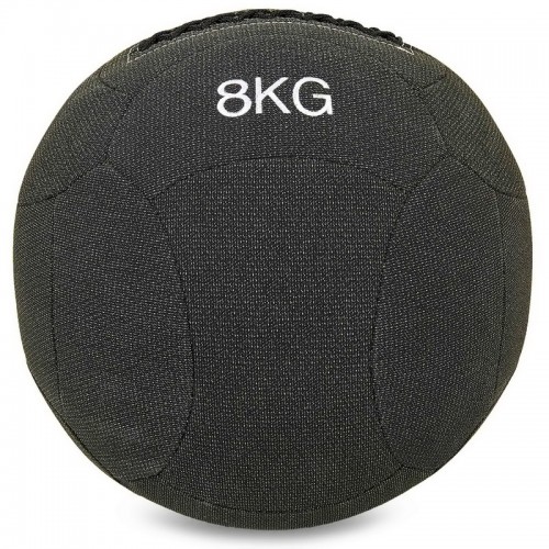 М'яч набивний для крофіту волбол WALL BALL Zelart FI-7224-8 8кг чорний