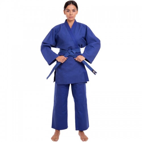Кимоно для дзюдо MATSA MA-0015 120-190см синий