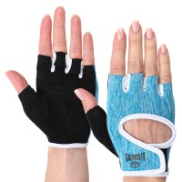 Перчатки для фитнеса и тренировок TAPOUT SB168506 XS-M черный-синий