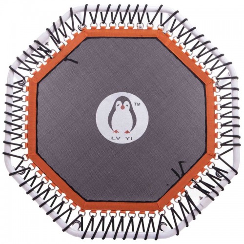 Фитнес батут восьмиугольный FI-2903 91см черный-оранжевый