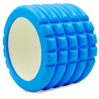 Роллер для йоги та пілатесу (мфр рол) Grid Roller Mini Zelart FI-5716 10см кольору в асортименті