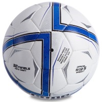 М'яч футбольний CORE CHALLENGER CR-020 №5 PU білий-синій