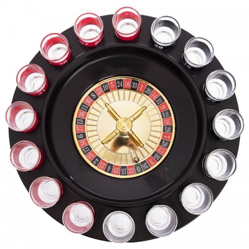 Гра «П'яна рулетка» Drinking Roulette Set SP-Sport GB066-P 16 чарок