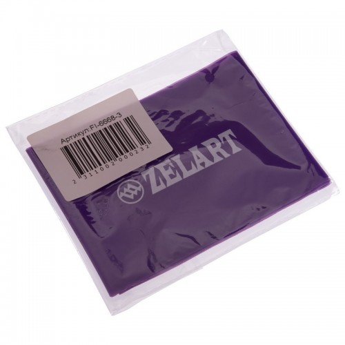 Резинка для фитнеса LOOP BANDS Zelart FI-6668-3 фиолетовый