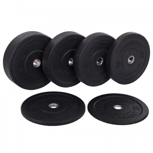 Блины (диски) бамперные для кроссфита Zelart Bumper Plates TA-2676-20 51мм 20кг черный