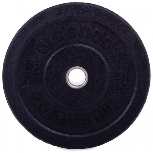 Млинці (диски) бамперні для кросфіту Zelart Bumper Plates TA-2676-20 51мм 20кг чорний