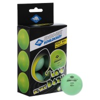 Набор мячей для настольного тенниса 6 штук DONIC MT-608507 Glow in the dark зеленый