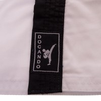 Кимоно для дукендо каратэ DOCANDO BALLONSTAR DCS 120-190см бело-черное