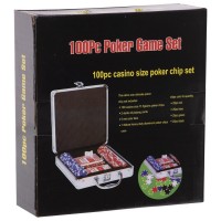 Набор для покера в алюминиевом кейсе SP-Sport IG-2470 100 фишек