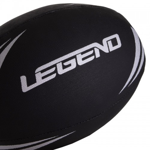 М'яч для регбі LEGEND FB-3291 №5 PVC чорний