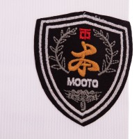 Кимоно для тхэквондо (добок) MTO CO-5630 110-160см белый-черный-красный