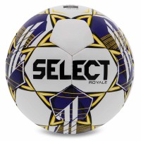 М'яч футбольний SELECT ROYALE FIFA BASIC V23 №5 білий-фіолетовий