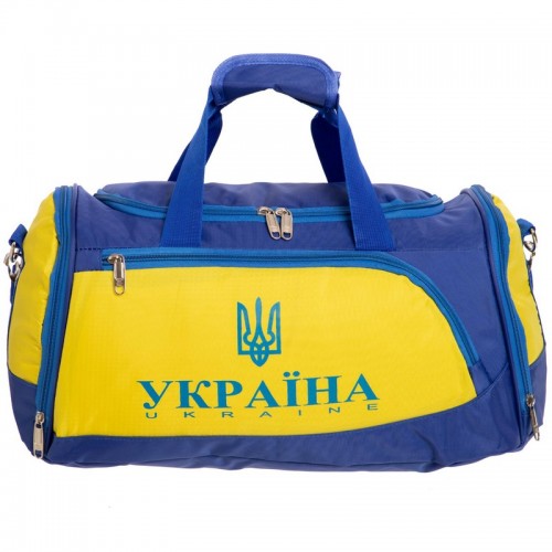 Сумка спортивная Украина SP-Sport GA-5632-U синий-желтый