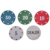 Набор для покера в пластиковом кейсе SP-Sport 100S-2E 100 фишек