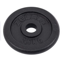 Млинці (диски) сталеві d-30мм Zelart TA-7785-2_5 2,5 кг чорний
