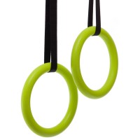 Кільця гімнастичні для Кросфіту Zelart FI-7844 d-23см зелений