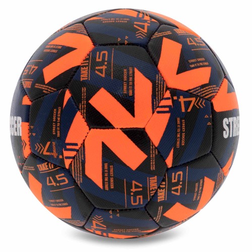 Мяч футбольный SELECT STREET SOCCER V23 №4,5 оранжевый-синий