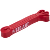 Резинка петля для подтягиваний Zelart FI-941-5 POWER BANDS красный