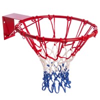 Сітка баскетбольна SP-Sport PS-2603P білий-червоний-синій 2шт