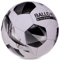 М'яч футбольний HYBRID BALLONSTAR FB-3132 №5 PU білий-синій