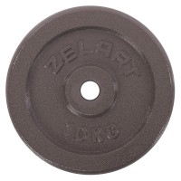 Млинці (диски) сталеві d-30мм Zelart TA-7789-10 10кг сірий