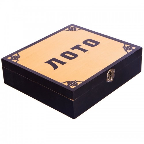 Настольная игра лото в деревянной коробке SP-Sport W9901