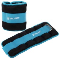 Утяжелители-манжеты для рук и ног Zelart FI-2502-3 2x1,5кг цвета в ассортименте
