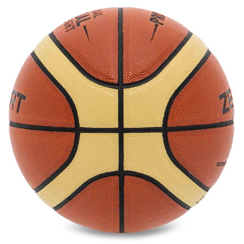 Мяч баскетбольный PU №5 ZELART GAME APPROVED GB4400