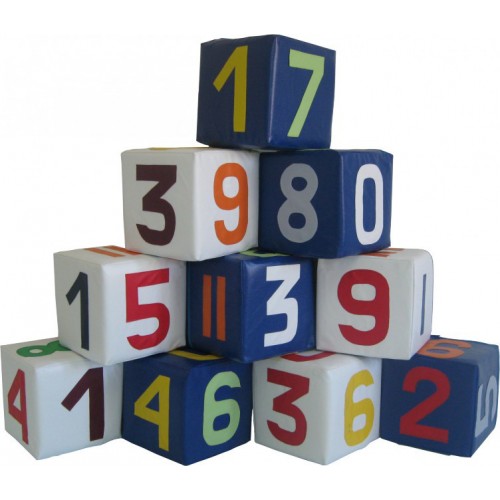 Набор кубиков Цифры и Буквы 22 шт.