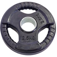 Млинці (диски) гумові Record TA-5706-2,5 52мм 2,5кг чорний