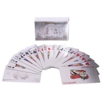 Карты игральные покерные SP-Sport SILVER 100 DOLLAR IG-4566-S 54 карты