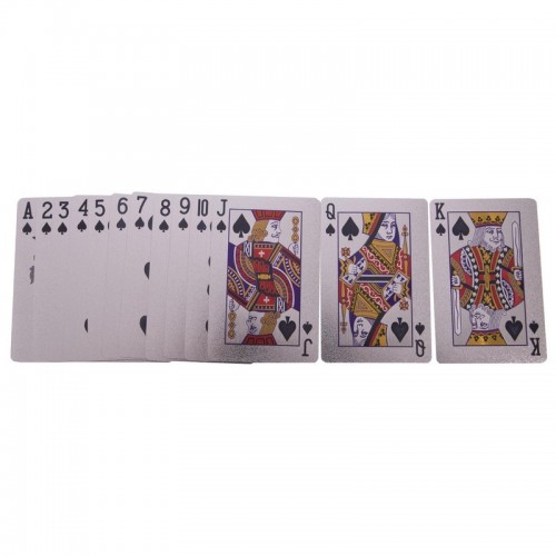 Карти гральні покерні SP-Sport SILVER 100 DOLLAR IG-4566-S 54 карти