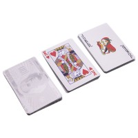Карты игральные покерные SP-Sport SILVER 100 DOLLAR IG-4566-S 54 карты