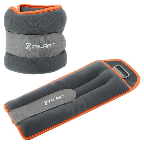 Обтяжувачі-манжети для рук та ніг Zelart FI-5733-4 2x2кг кольору в асортименті
