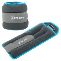 Утяжелители-манжеты для рук и ног Zelart FI-5733-3 2x1,5кг цвета в ассортименте