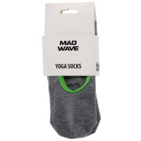 Шкарпетки для йоги із закритими пальцями MadWave M135001017W сірий
