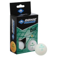Набор мячей для настольного тенниса 6 штук DONIC МТ-608510 ELITE 1star белый