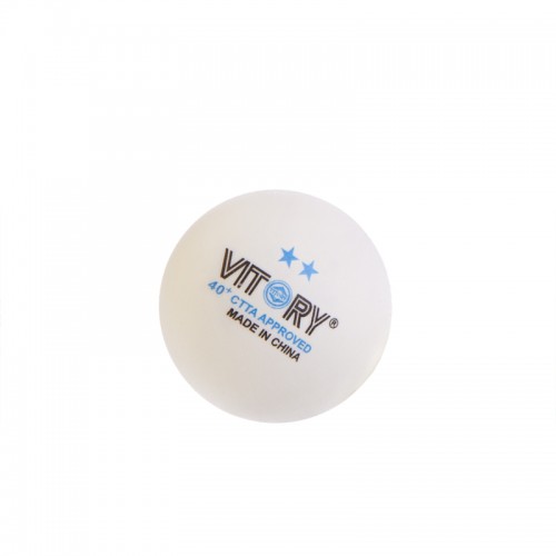 Набор мячей для настольного тенниса VITORY 2* 40+ MT-1894-W 3шт белый