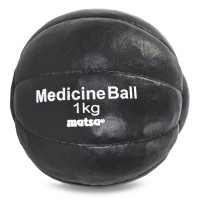 Мяч медицинский медбол MATSA Medicine Ball ME-0241-1 1кг черный