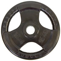Блины (диски) обрезиненные Record TA-8122-15 52мм 15кг черный