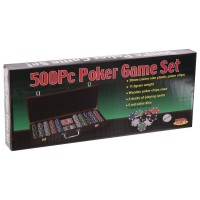 Набір для покеру в дерев'яному кейсі SP-Sport IG-6645 500 фішок