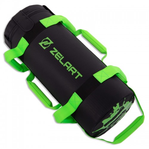 Мешок для кроссфита и фитнеса Zelart TA-7825-10 10кг зеленый