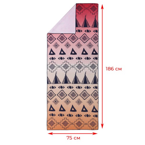 Коврик полотенце для йоги YOGA TOWEL 4Monster Y-YGT цвета в ассортименте