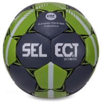 Мяч для гандбола SELECT HB-3659-2 №2 PVC серый-зеленый