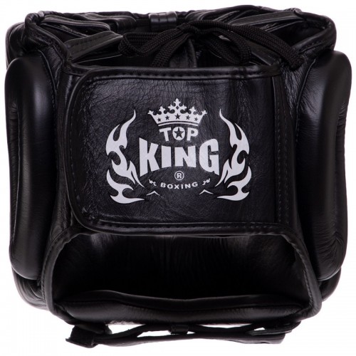 Шолом боксерський з бампером шкіряний TOP KING Pro Training TKHGPT-CC S-XL кольори