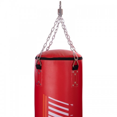 Мішок боксерський Циліндр із кільцем та ланцюгом ZHENGTU BO-2336-150 висота 150см кольору в асортименті