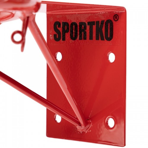 Кільце баскетбольне Sportko KB-30 червоний