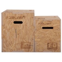 Бокс пліометричний дерев'яний Zelart BOX-WOOD FI-3636-2 1шт 70см